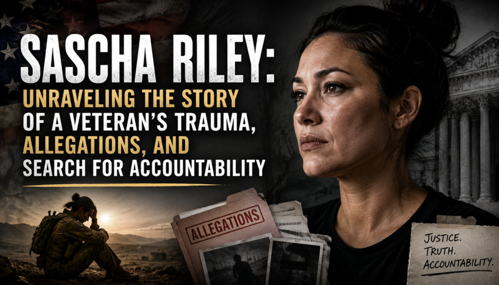 Sascha Riley: Unraveling the Story of a Veteran's Trauma, Allegations, and Search for Accountability